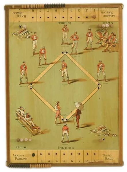 1884 League Parlor Baseball Game